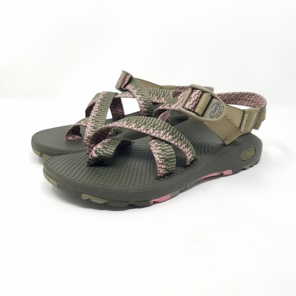Chaco Classic Z Cloud 2 Aloe Olive Sandals, 7
